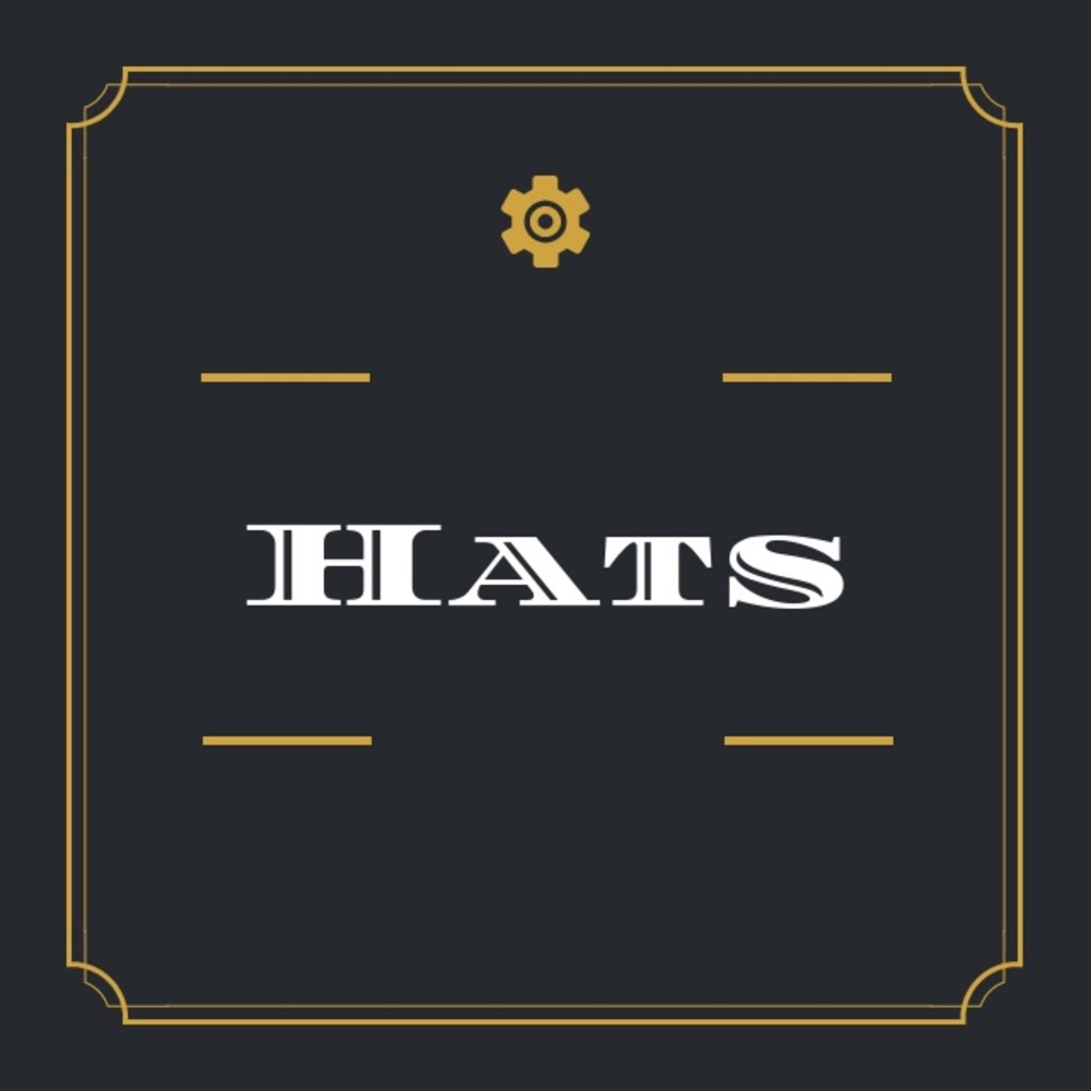 Checkout the available hats in my closet :-)